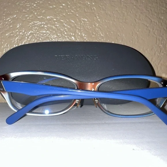 👓 Vera Wang Tortoise / Blue Eyeglasses